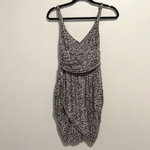 Guess leopard print cocktail dress